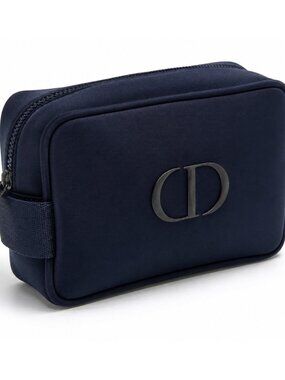 Dior Beauty CD Logo Cosmetic Pouch Travel Case